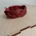 Браслет плетеный из кожи