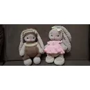 Игрушка вязанная заяц