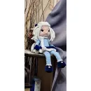 Игрушка вязанная кукла ручная работа