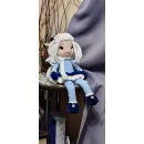 Игрушка вязанная кукла ручная работа