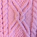 Вязаный джемпер для девочки р.80