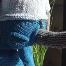 Мягкая игрушка ручной работы Пёсик Джордж