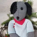 Мягкая игрушка ручной работы Пёсик Джордж