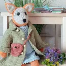 Мягкая игрушка ручной работы Лисичка Шарлотта