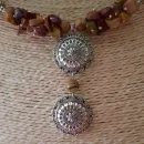 Комплект женской бижутерии из яшмы