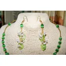 Комплект женской бижутерии "Весенний аромат"