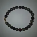 Комплект браслетов из натуральной яшмы "кровь дракона"