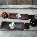 Кожаный кошелек.