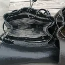 Женский рюкзак из натуральной кожи.