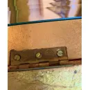 Стол витрина из массива дерева в стиле шинуазри