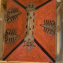 Расписная Старинная  восточная шкатулка сундук