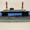 ДЭПЛ "Лада"  677 на фоне Ростральных колонн