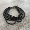 Многорядный браслет из жемчуга Ирис