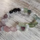 Браслет из флюорита с опалитом