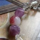 Браслет из турмалина с хрусталем