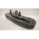 Подводная лодка 949А "Антей" на фоне скал "Три брата"