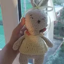 Вязаный зайчик