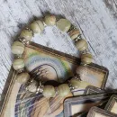 Браслет из зелёного оникса