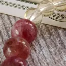 Браслет из турмалина с цитрином