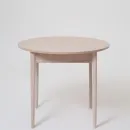 Круглый, раздвижной стол. Дубовый шпон, массив ясеня