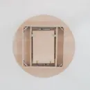 Круглый, раздвижной стол. Дубовый шпон, массив ясеня