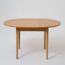 Круглый, раздвижной стол. Дубовый шпон, массив ясеня