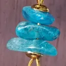 Серьги с апатитом