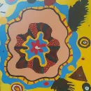 Картина маслом Радость на холсте