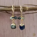 Серьги с содалитом