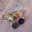 Серьги с содалитом