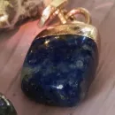 Серьги с содалитом