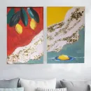 Картины маслом в наборе две штуки