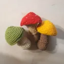 Вязаные грибы