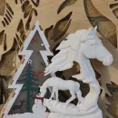 Символ года 2026 Огненная лошадь сувенир