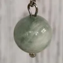 Серьги с аквамарином и амазонитом