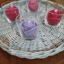 Свеча восковая Кофе в стакане