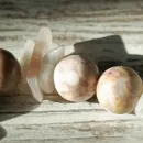 Браслет из майфанита с лунным камнем