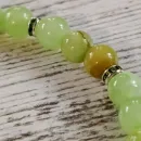 Браслет из оникса с хрусталем