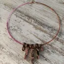 Чокер с родонитом