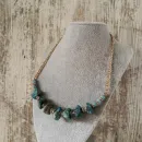 Колье с апатитом