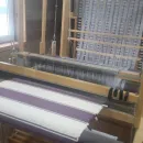 Сумка из льняной ткани. Ручное ткачество.