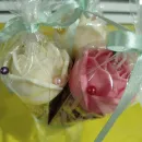 Свечи восковые РОЗА набор подарочный