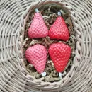 Вазочка плетеная под конфеты и восковые свечи