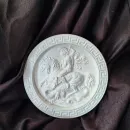 Барельеф - панно на стену Герб России, Полёт Пегаса, Египетские Боги, Георгий Победаносец