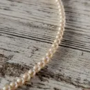 Чокер из жемчуга с цирконами