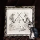 Барельеф - панно на стену Герб России, Полёт Пегаса, Египетские Боги, Георгий Победаносец