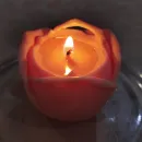 Свечи восковые РОЗА набор подарочный