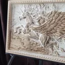 Барельеф - панно на стену Герб России, Полёт Пегаса, Египетские Боги, Георгий Победаносец