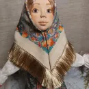 Аксессуар для куклы Платок в русском стиле в ассортименте