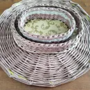 Сухарница плетенка бумажная лоза